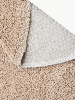 Handgetuft rond vloerkleed Dot met hoog-laag effect, wasbaar^Lorena Canals Online