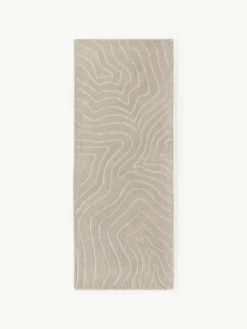 Handgetuft wollen loper Aaron^Westwing Collection Best
