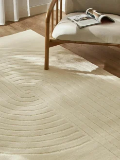 Handgetuft wollen vloerkleed Mason^Westwing Collection Clearance