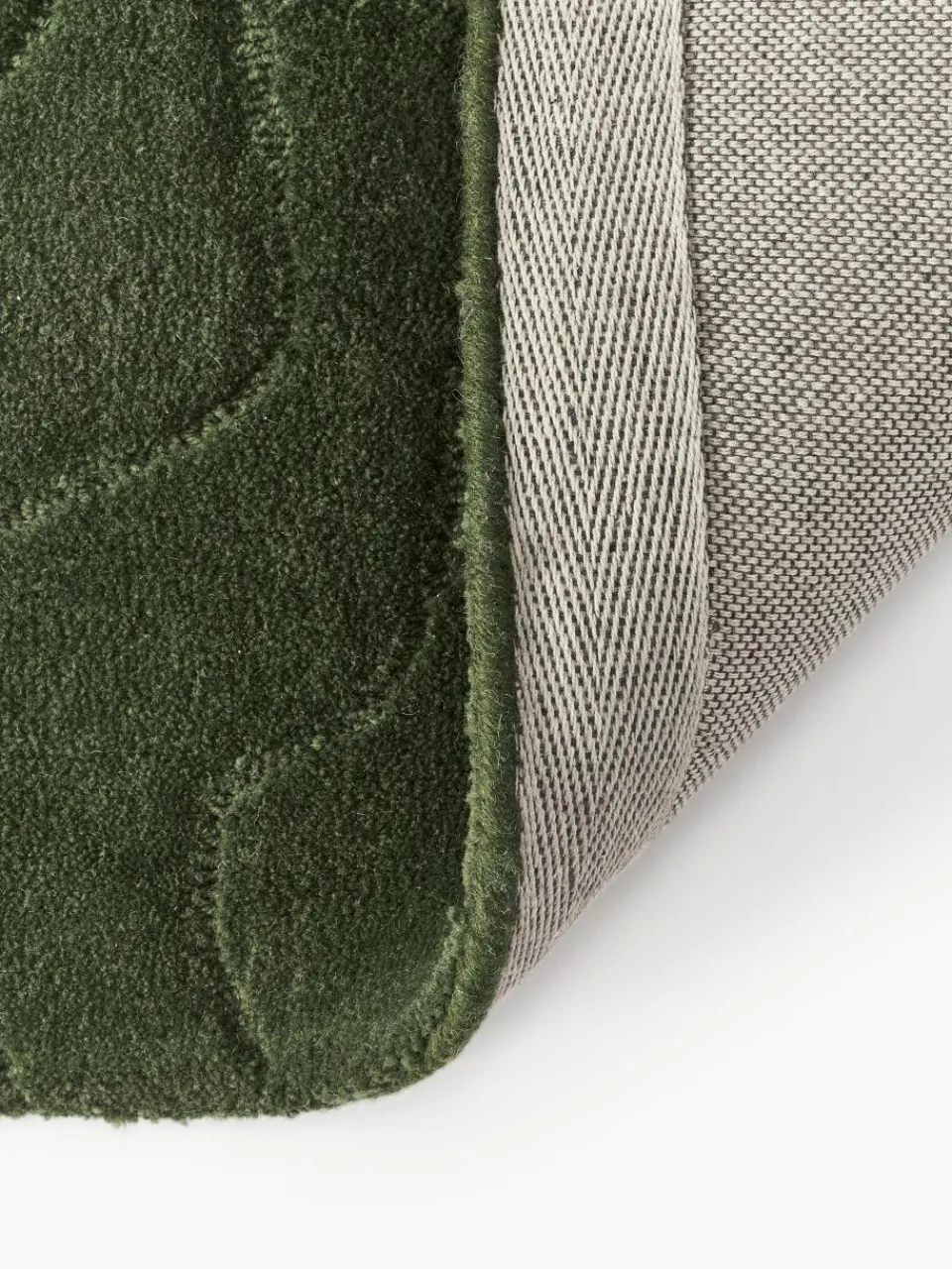 Handgetuft wollen vloerkleed Aaron^Westwing Collection Online