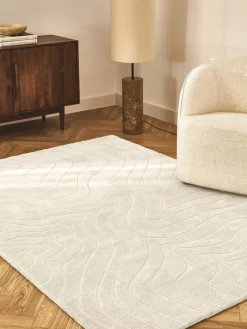 Handgetuft wollen vloerkleed Aaron^Westwing Collection Hot