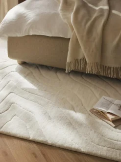 Handgetuft wollen vloerkleed Aaron^Westwing Collection Hot