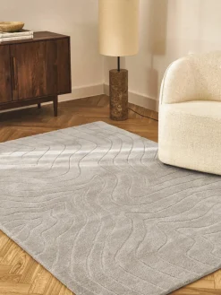 Handgetuft wollen vloerkleed Aaron^Westwing Collection New