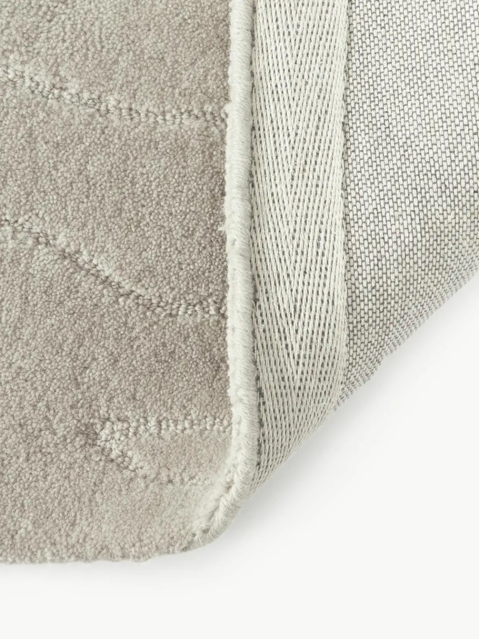 Handgetuft wollen vloerkleed Aaron^Westwing Collection New