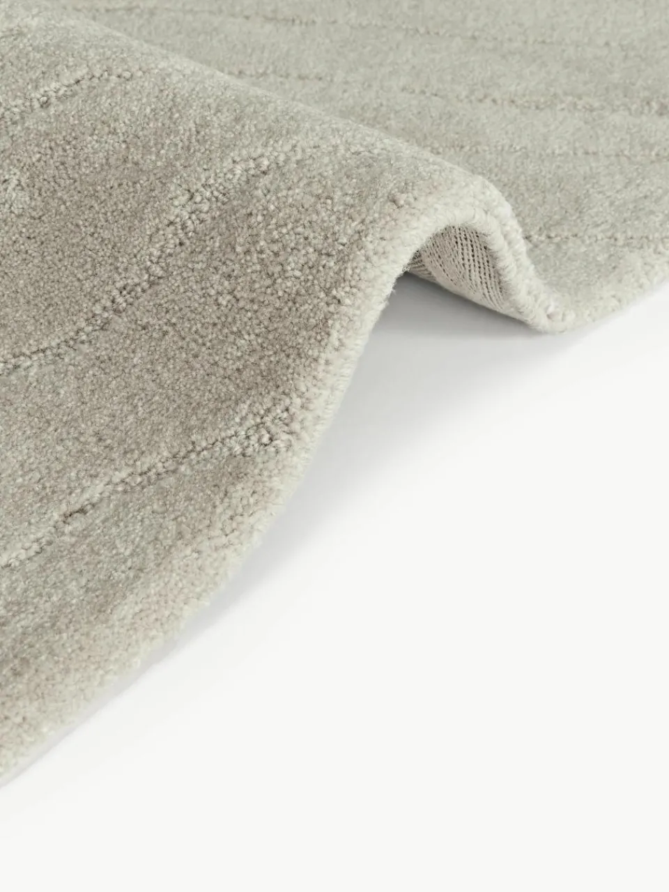 Handgetuft wollen vloerkleed Aaron^Westwing Collection New