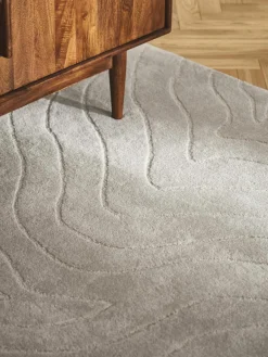 Handgetuft wollen vloerkleed Aaron^Westwing Collection New