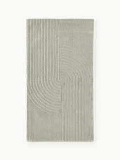 Handgetuft wollen vloerkleed Mason^Westwing Collection Fashion