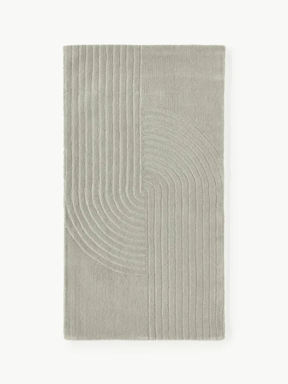 Handgetuft wollen vloerkleed Mason^Westwing Collection Fashion