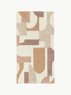 Handgetuft wollen vloerkleed Corin met hoog-laag structuur^Westwing Collection Hot