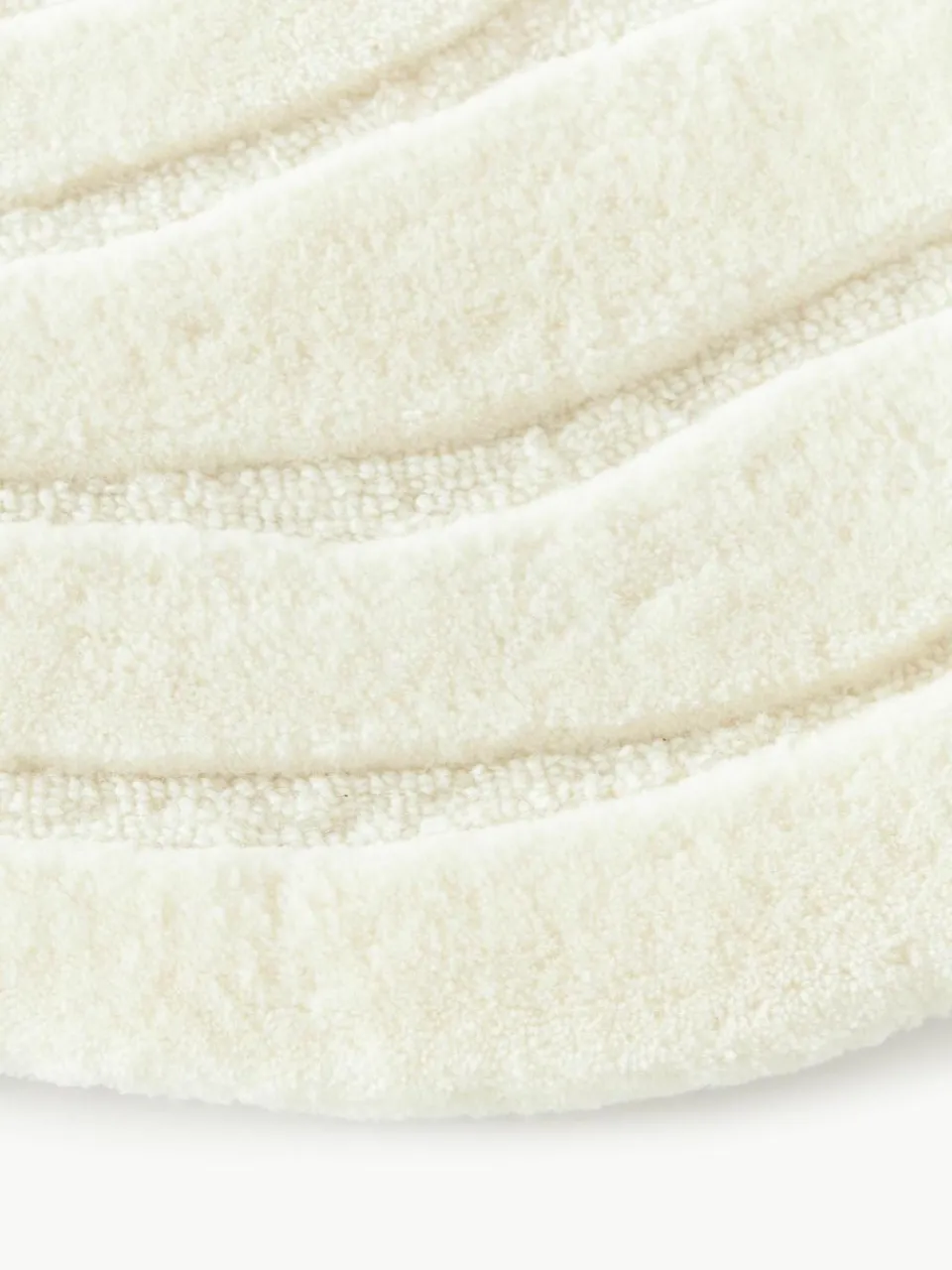Handgetuft wollen vloerkleed Niria in organische vorm^Westwing Collection Outlet