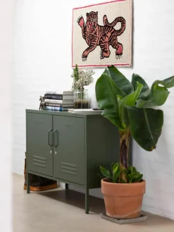 Handgetuft wollen vloerkleed roze Tiger^Bongusta Fashion