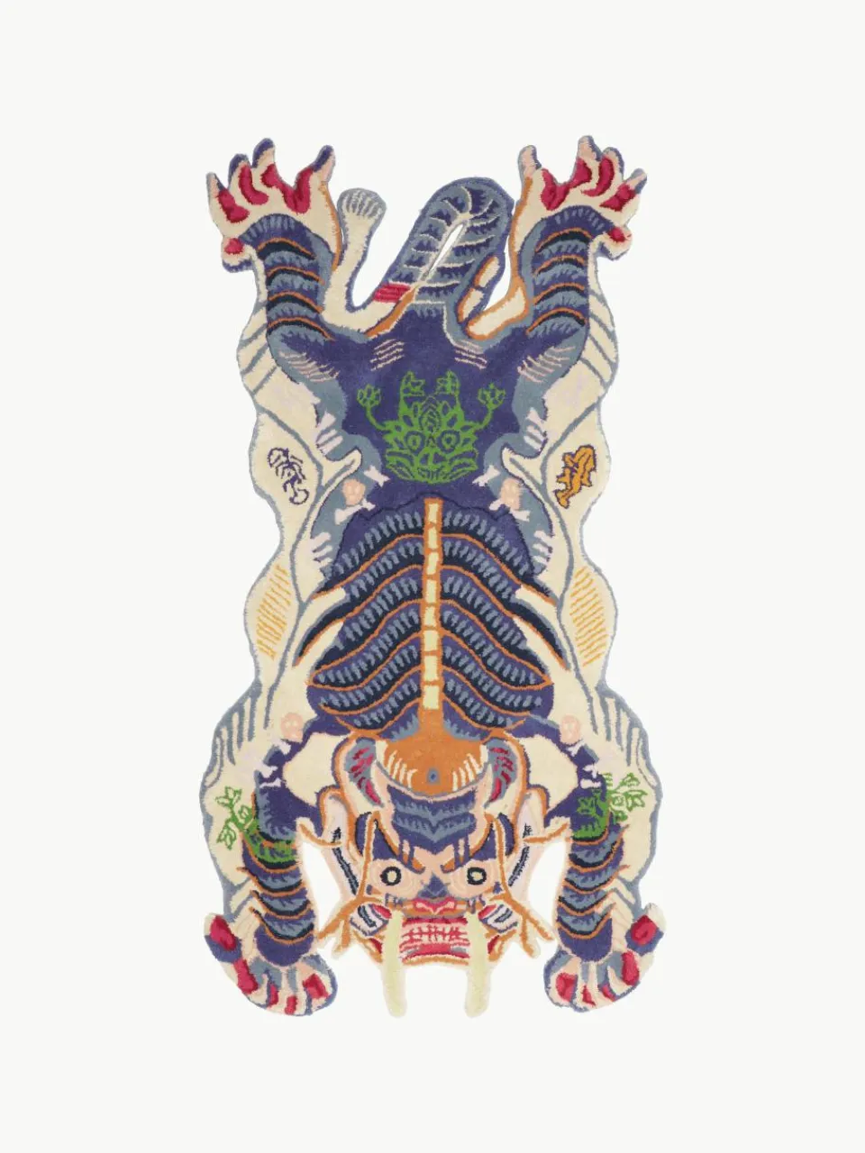 Handgetuft wollen vloerkleed Dragon^Bongusta Best