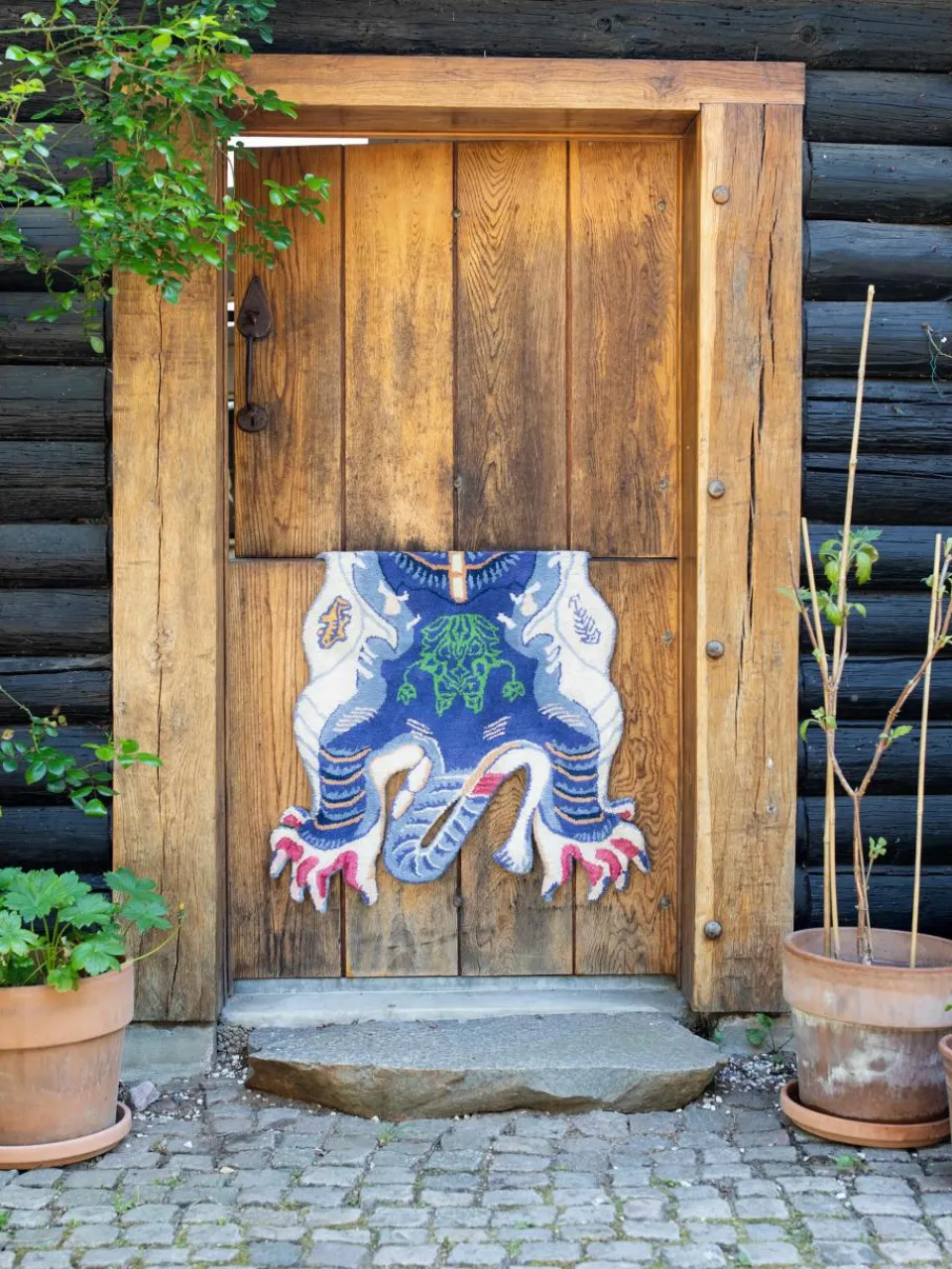 Handgetuft wollen vloerkleed Dragon^Bongusta Best