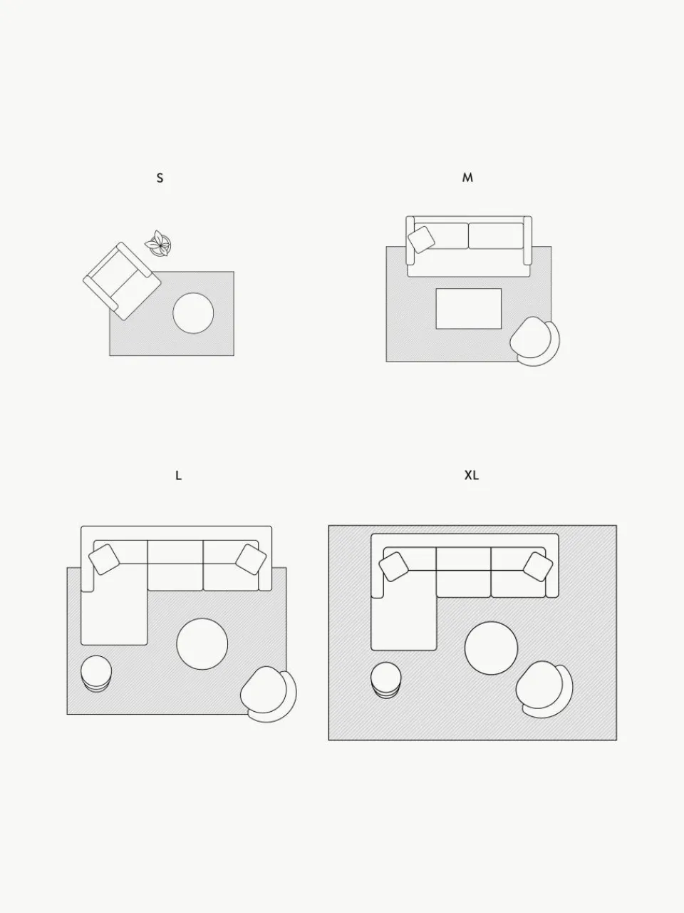 Handgetuft wollen vloerkleed Fruiticana^ferm LIVING Kids Outlet