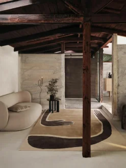 Handgetuft wollen vloerkleed Pose^ferm LIVING Fashion