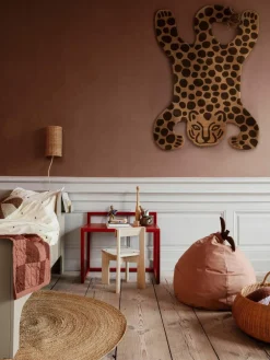 Handgetuft wollen vloerkleed Safari^ferm LIVING Kids Discount