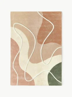 Handgetuft wollen vloerkleed Talitha met abstract patroon^Westwing Collection Online