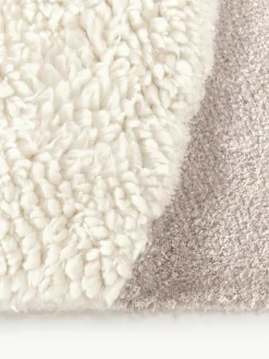 Handgetuft wollen vloerkleed Silas met hoog-laag structuur^Westwing Collection Discount