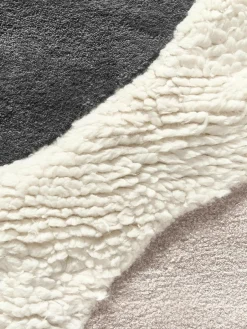Handgetuft wollen vloerkleed Silas met hoog-laag structuur^Westwing Collection Discount