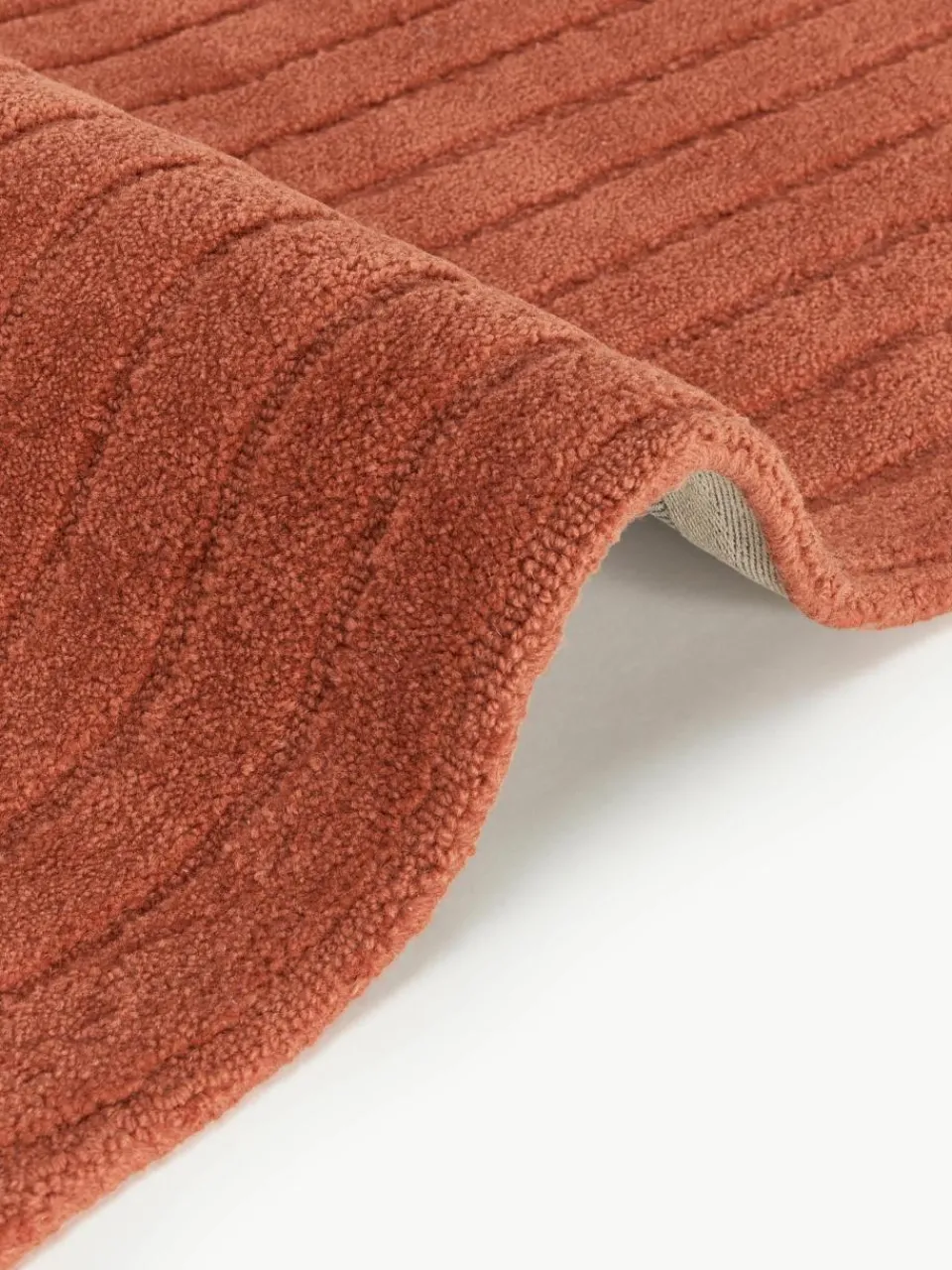 Handgetuft wollen vloerkleed Mason^Westwing Collection Fashion