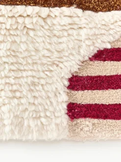 Handgetuft wollen vloerkleed Rosco met hoog-laag structuur^Westwing Collection Sale