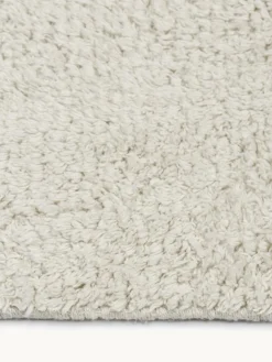 Handgetufte katoenen loper Daya met franjes^Westwing Collection Best