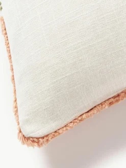 Handgetufte kussenhoes Coraline met decoraties^Westwing Collection Online