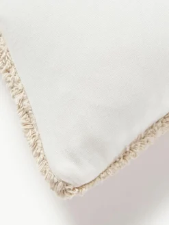 Handgetufte kussenhoes Malu met decoraties^Westwing Collection Fashion