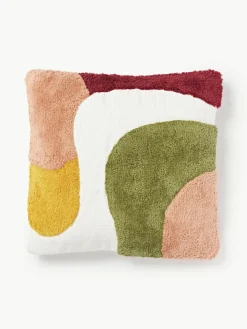 Handgetufte kussenhoes Malu met decoraties^Westwing Collection Hot