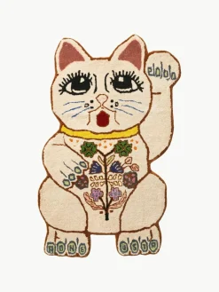 Handgetufte wollen deurmat Lucky^Bongusta New