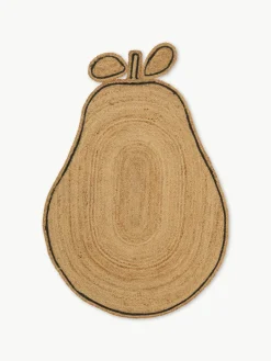 Handgevlochten jute vloerkleed Pear^ferm LIVING Kids Best