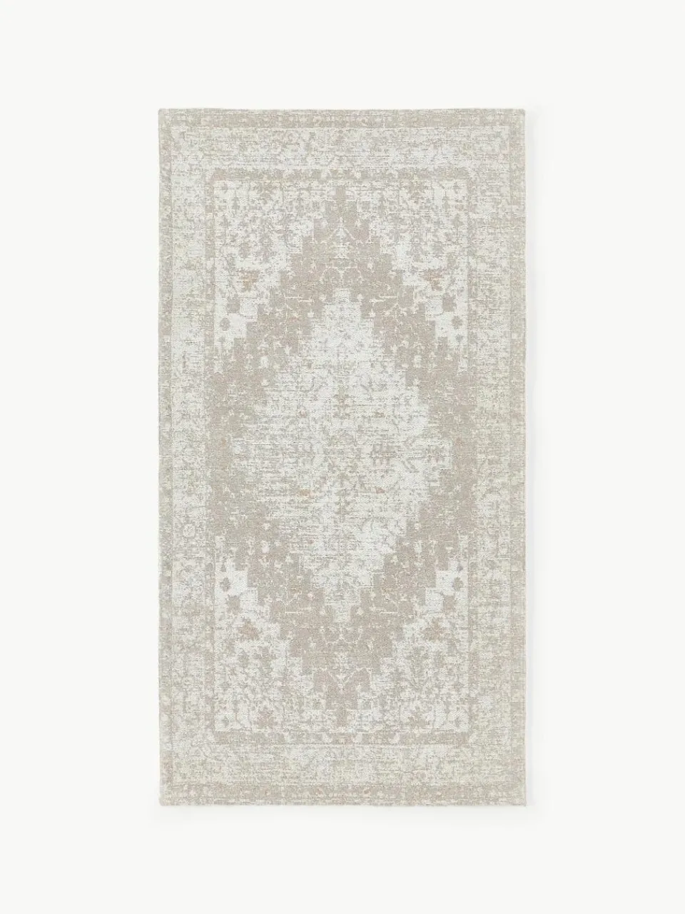 Handgeweven chenille vloerkleed Neapel^Westwing Collection Outlet