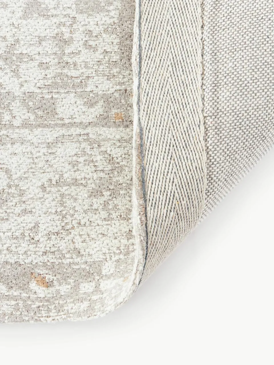 Handgeweven chenille vloerkleed Neapel^Westwing Collection Outlet