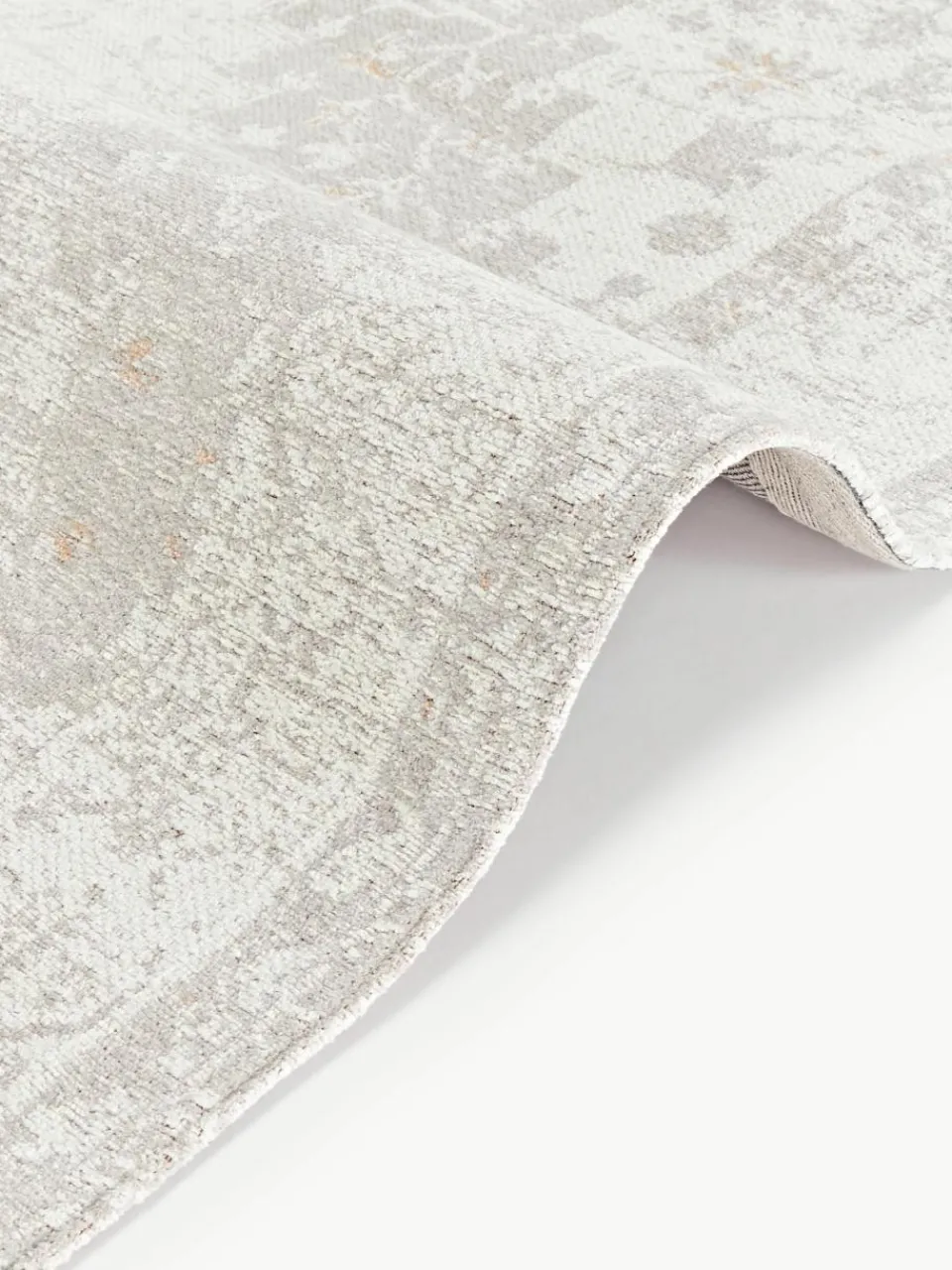 Handgeweven chenille vloerkleed Neapel^Westwing Collection Outlet