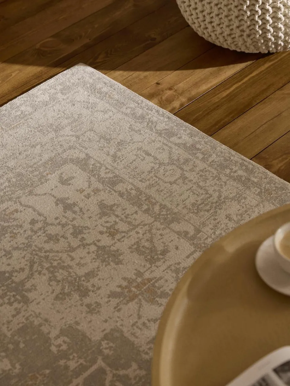 Handgeweven chenille vloerkleed Neapel^Westwing Collection Outlet