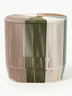 Handgeweven dubbele wasmand Gabe van touw^Westwing Collection Outlet
