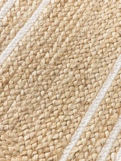 Handgeweven jute deurmat Clover^Westwing Collection Discount