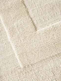 Handgeweven katoenen vloerkleed Dania met hoog-laag structuur^Westwing Collection New