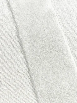 Handgeweven katoenen vloerkleed Dania met hoog-laag structuur^Westwing Collection Outlet