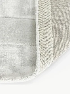 Handgeweven katoenen vloerkleed Dania met hoog-laag structuur^Westwing Collection Outlet
