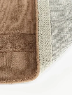 Handgeweven katoenen vloerkleed Dania met hoog-laag structuur^Westwing Collection Fashion