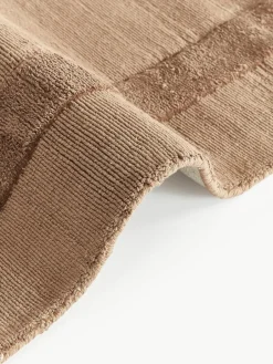 Handgeweven katoenen vloerkleed Dania met hoog-laag structuur^Westwing Collection Fashion