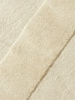 Handgeweven katoenen vloerkleed Dania met hoog-laag structuur^Westwing Collection Fashion