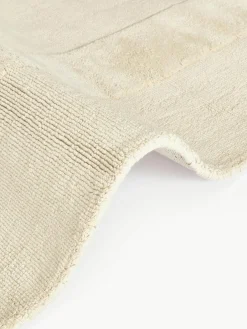 Handgeweven katoenen vloerkleed Dania met hoog-laag structuur^Westwing Collection Fashion