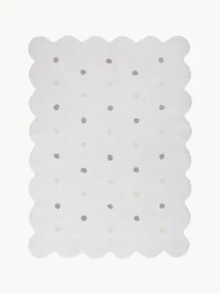 Handgeweven kindervloerkleed Biscuit, wasbaar^Lorena Canals Hot