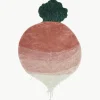 Handgeweven kindervloerkleed Ramona the Radish, wasbaar^Lorena Canals Best