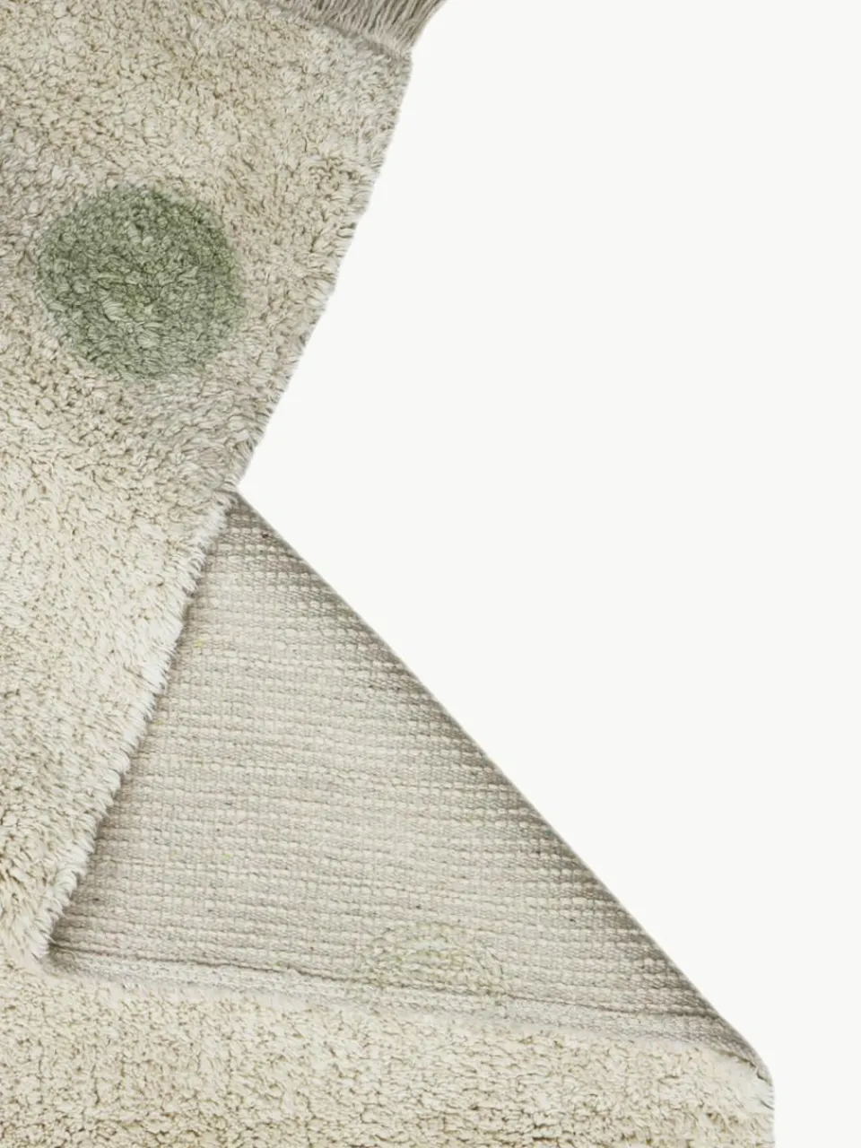 Handgeweven kindervloerkleed Hippy Dots, wasbaar^Lorena Canals Hot