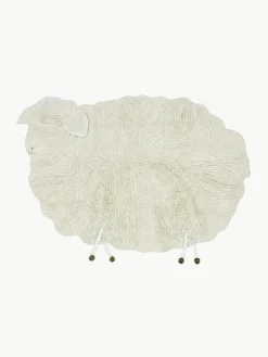 Handgeweven kindervloerkleed Sheep van wol, wasbaar^Lorena Canals Fashion
