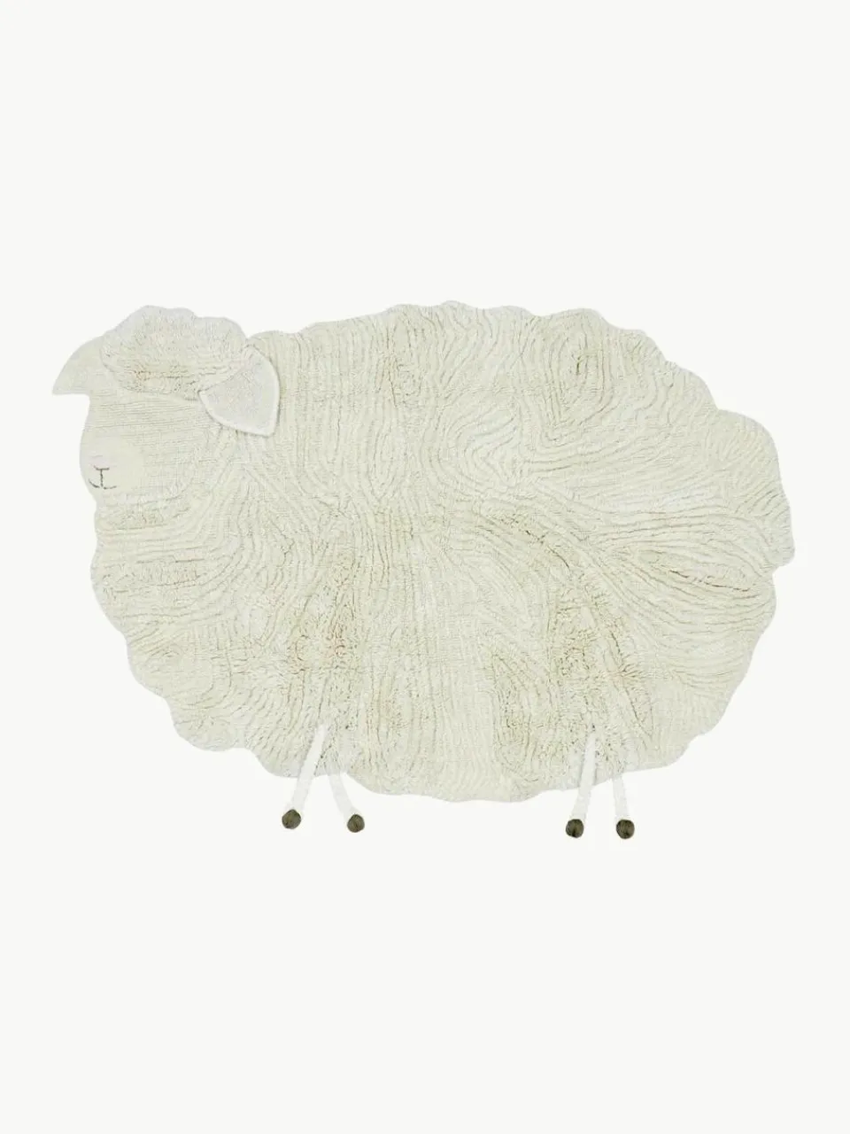 Handgeweven kindervloerkleed Sheep van wol, wasbaar^Lorena Canals Fashion