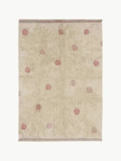 Handgeweven kindervloerkleed Hippy Dots, wasbaar^Lorena Canals Sale